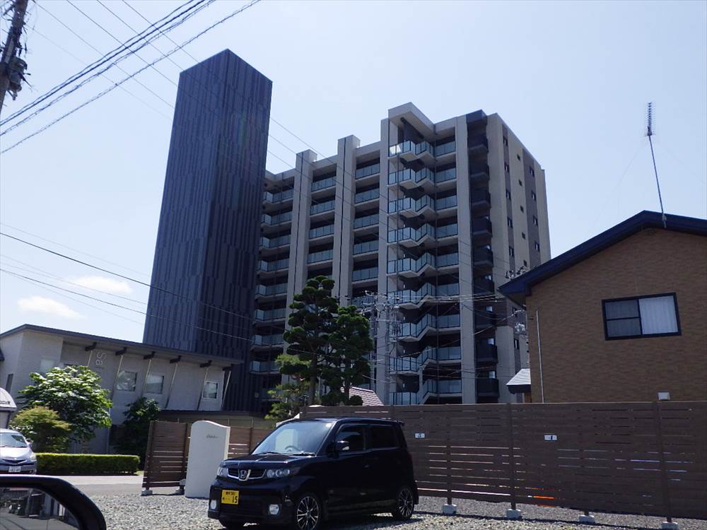 レーベン北上市大通二丁目新築工事